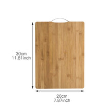 Load image into Gallery viewer, Natural Bamboo Cutting Board