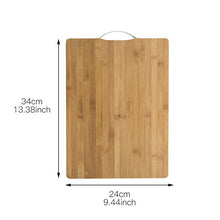 Load image into Gallery viewer, Natural Bamboo Cutting Board